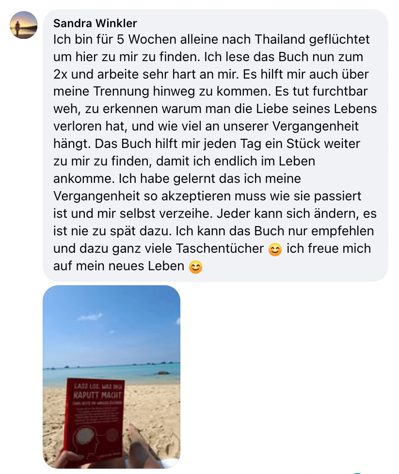 Reaktion von Sandra Winkler