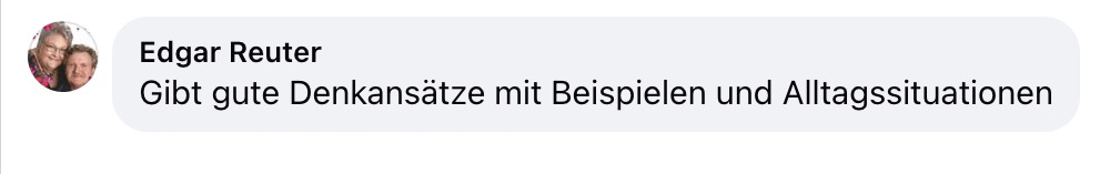 Reaktion von Edgar Reuter